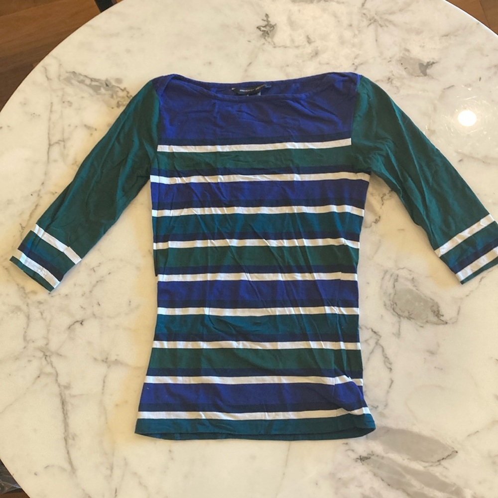 French Connection boatneck t-shirt